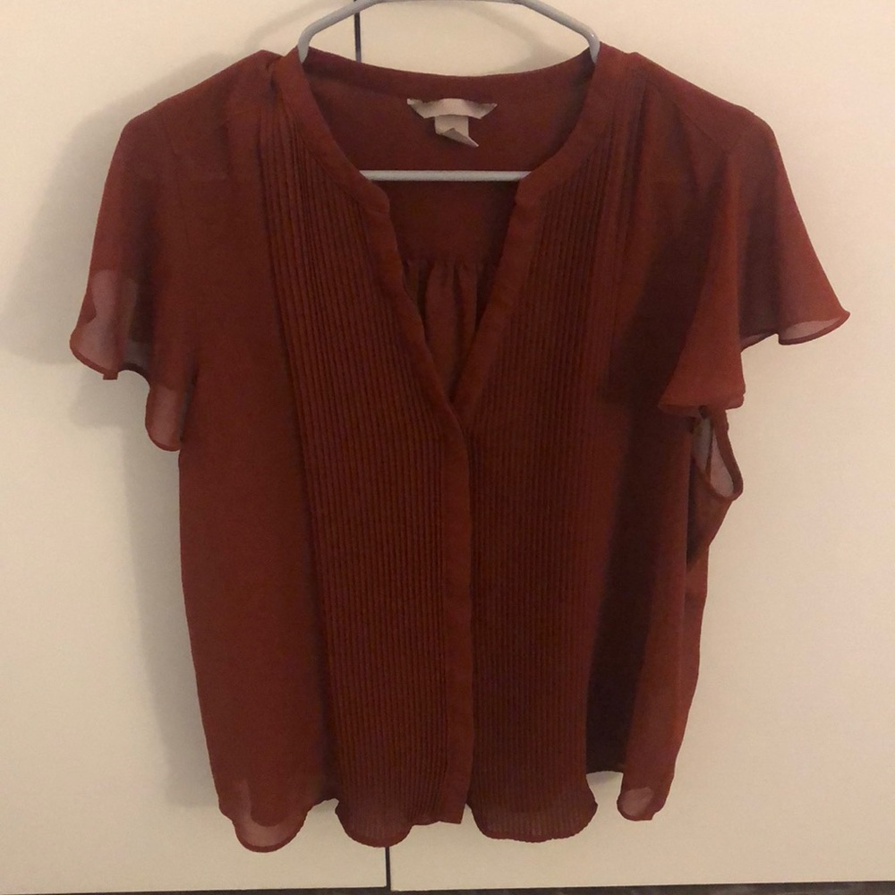 Copper H&M blouse